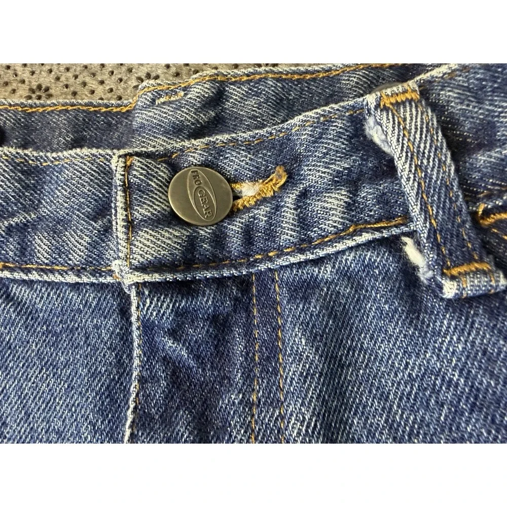 Pro Gear By Wrangler Brush Guard Field Pants Blue Jeans 34x36 Work Hunting